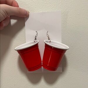 Handmade Mini Solo Cup Earrings